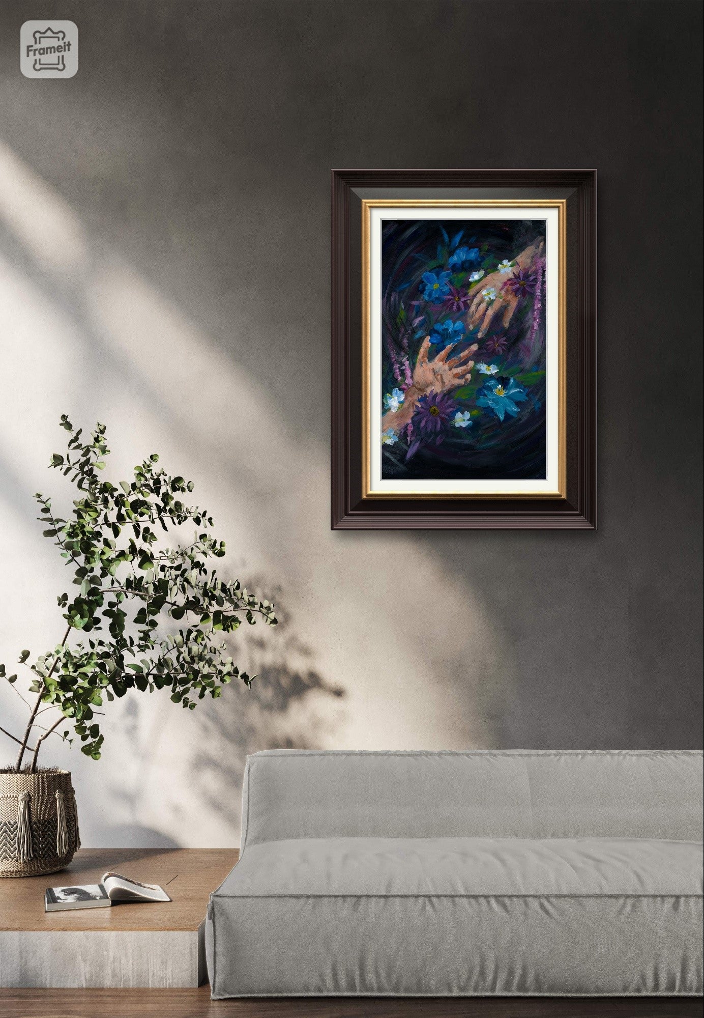'Forget Me Not' Print