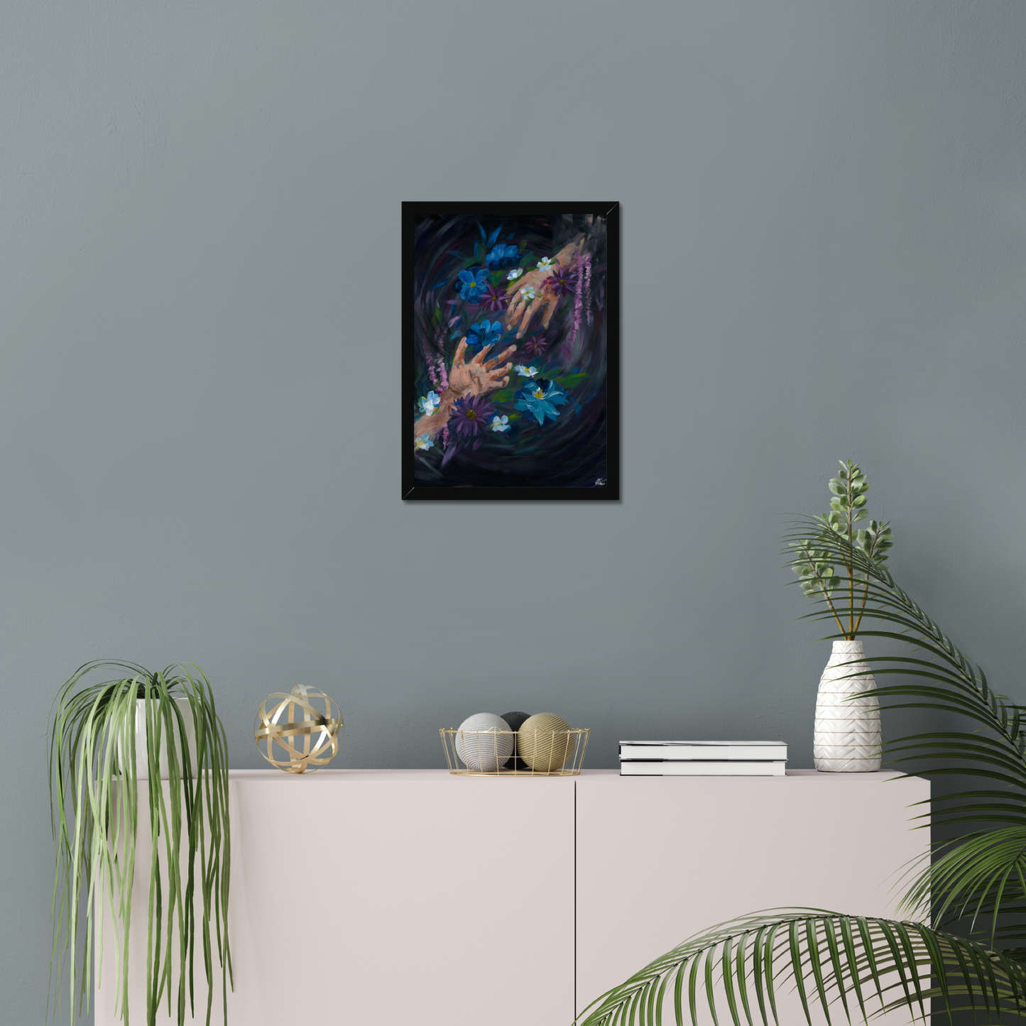 'Forget Me Not' Print