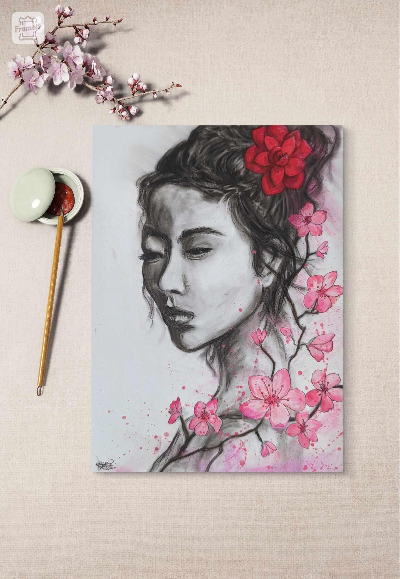 'Haru No Ai' (Spring Love) Print