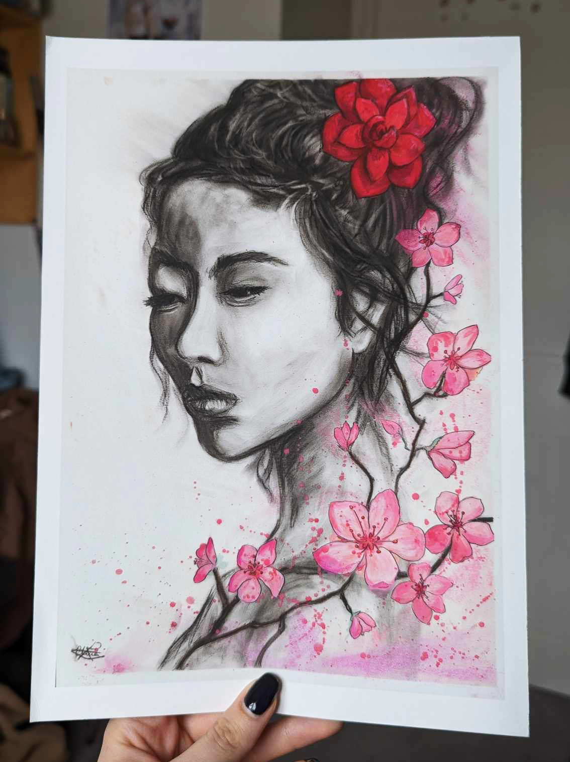 'Haru No Ai' (Spring Love) Print