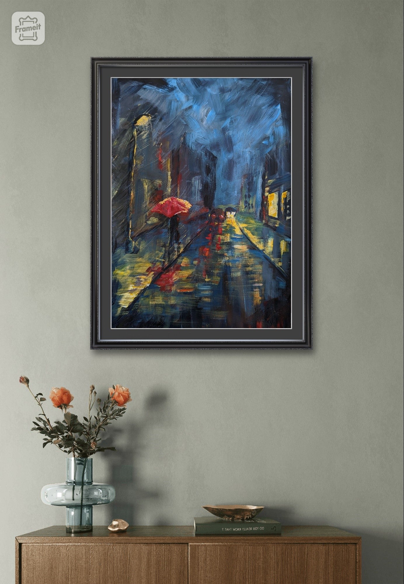 'When it rains' Print