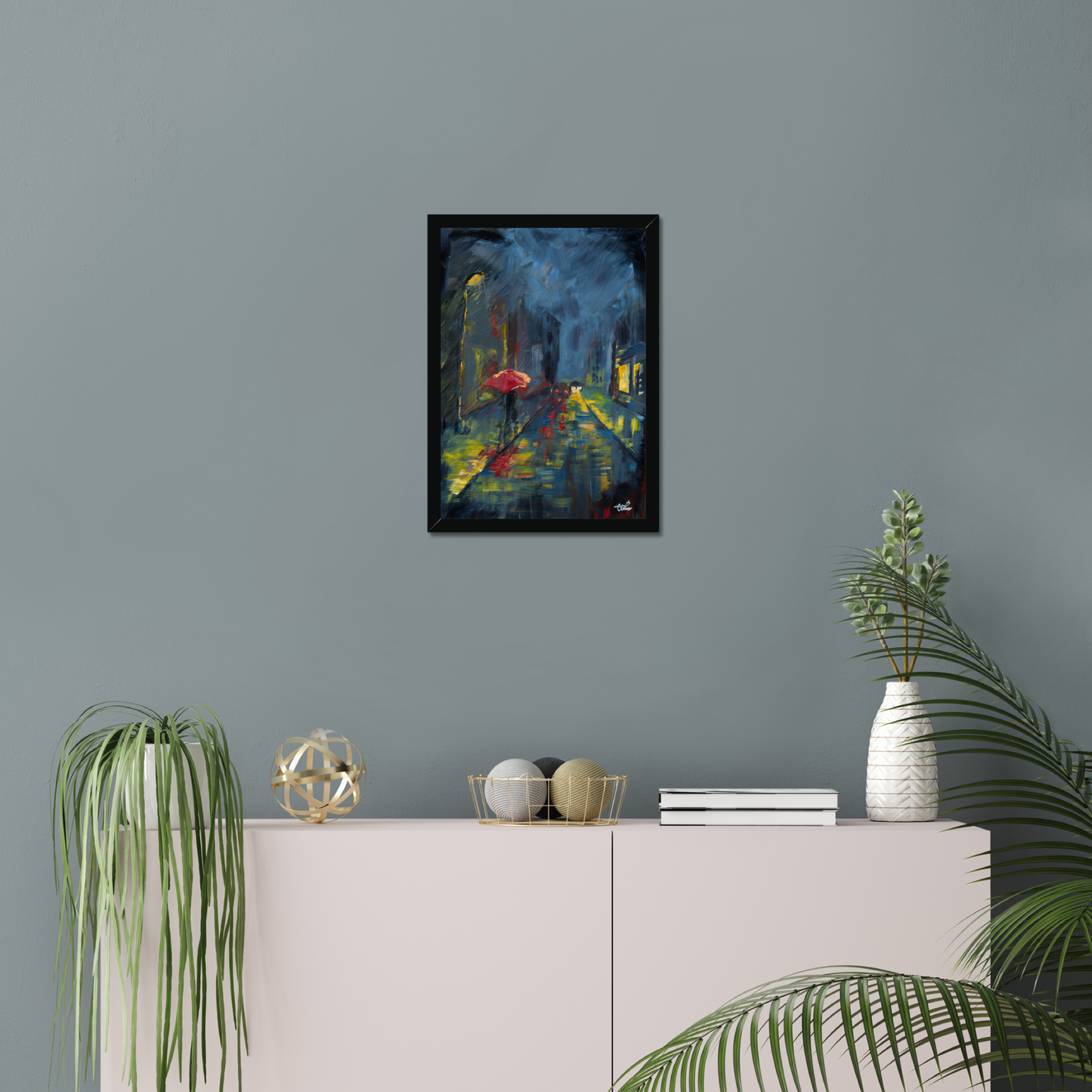 'When it rains' Print