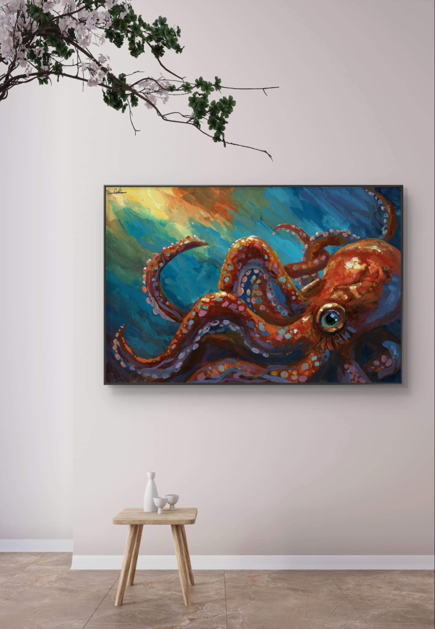 'Octo Vibes' Print