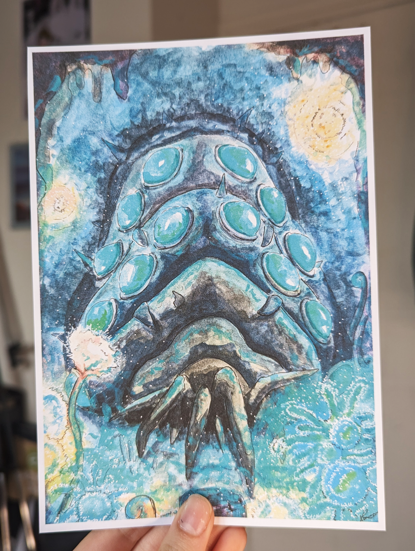 Studio Ghibli Ohmu Print