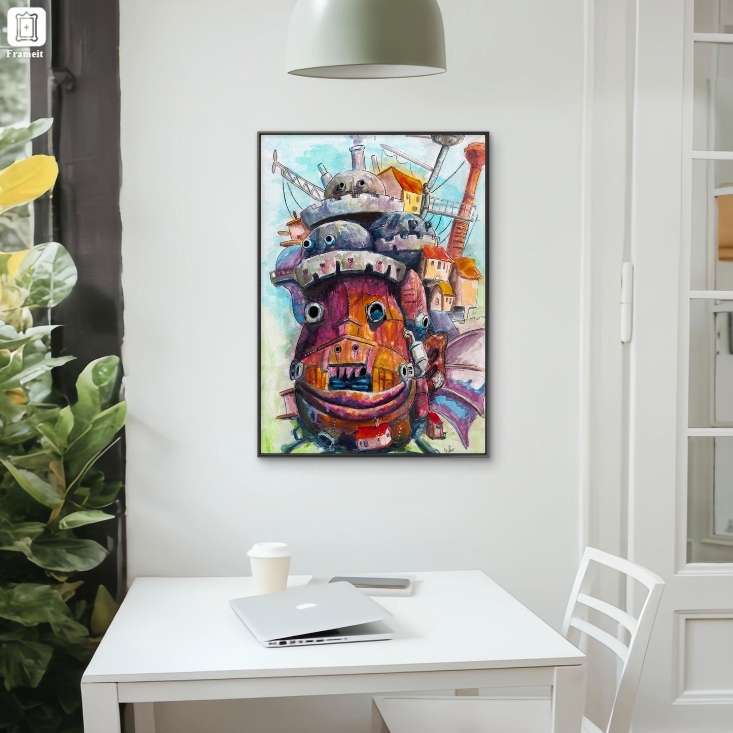 Studio Ghibli Howl’s moving castle Print