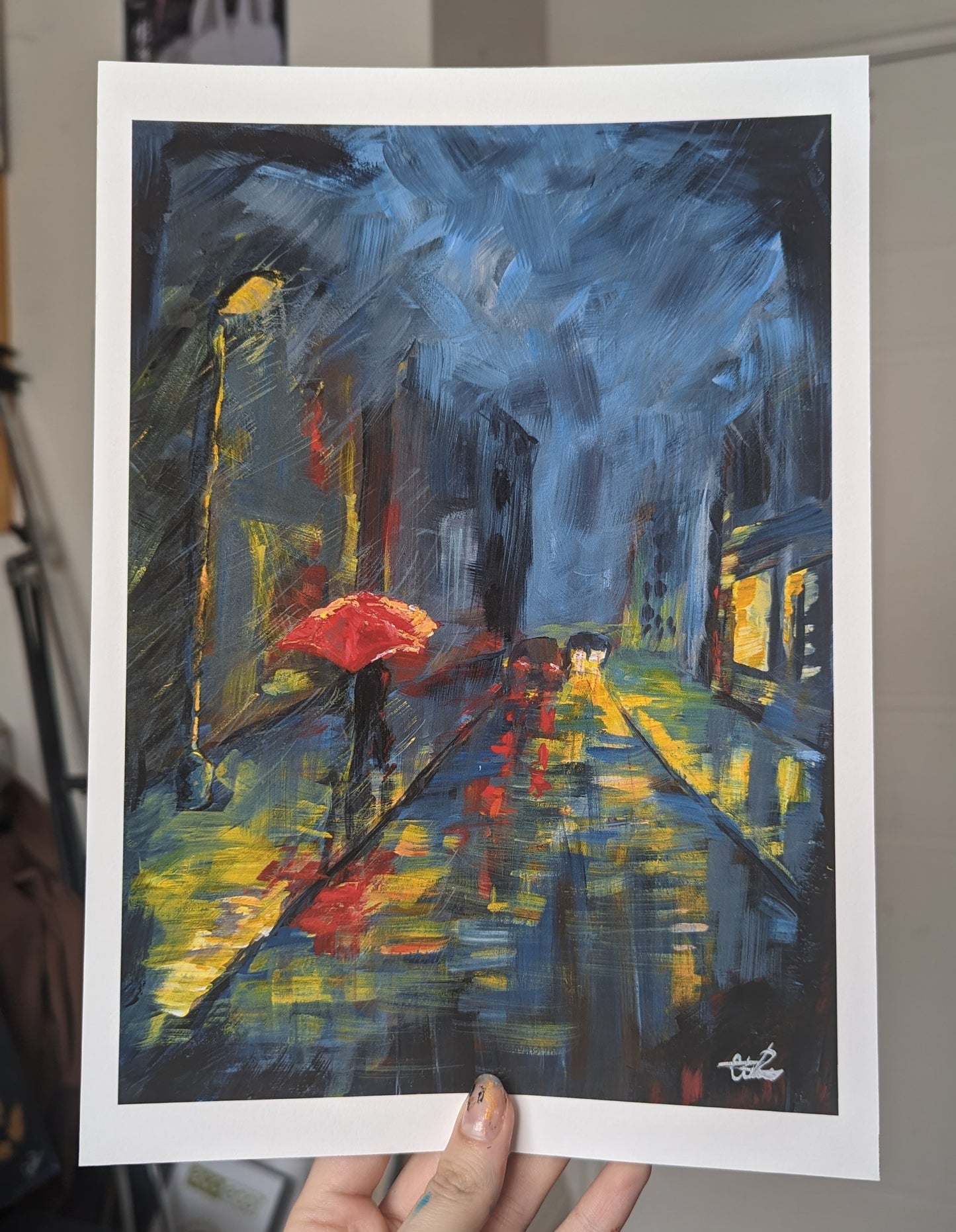 'When it rains' Print