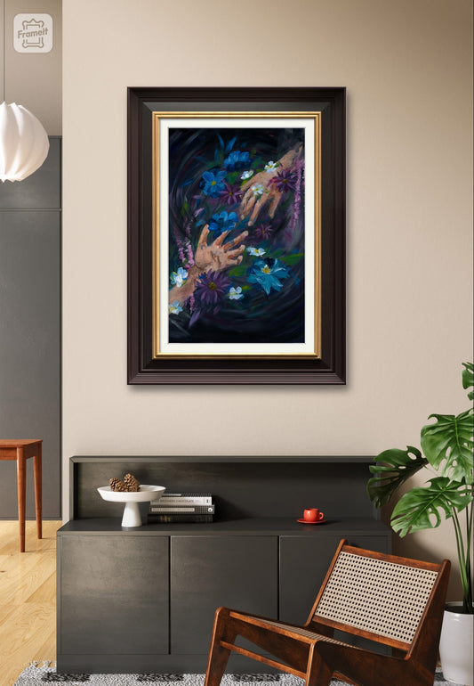 'Forget Me Not'  Print
