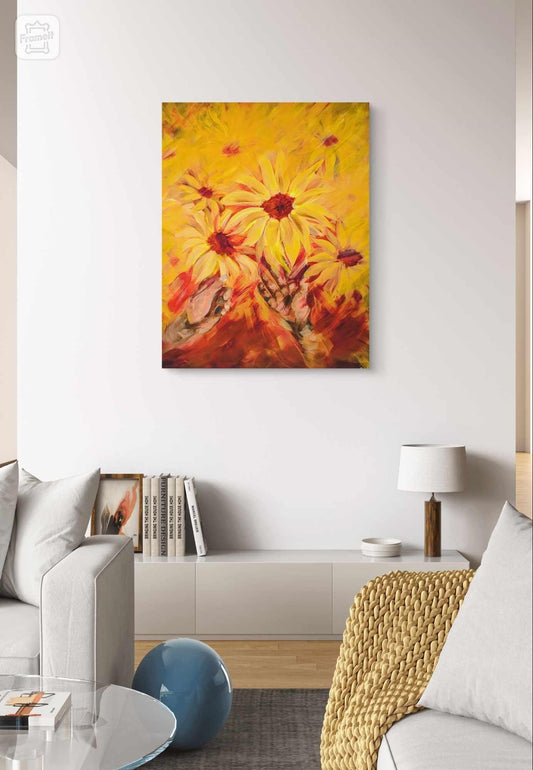 'Blooming sun'  Print