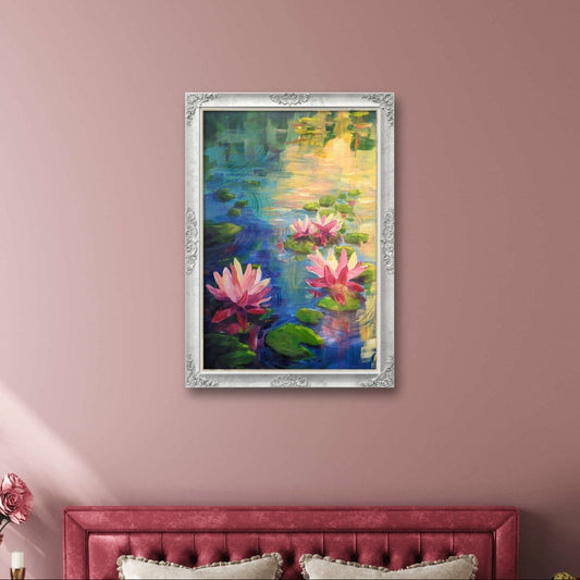 'Evening Waterlilies'  Print