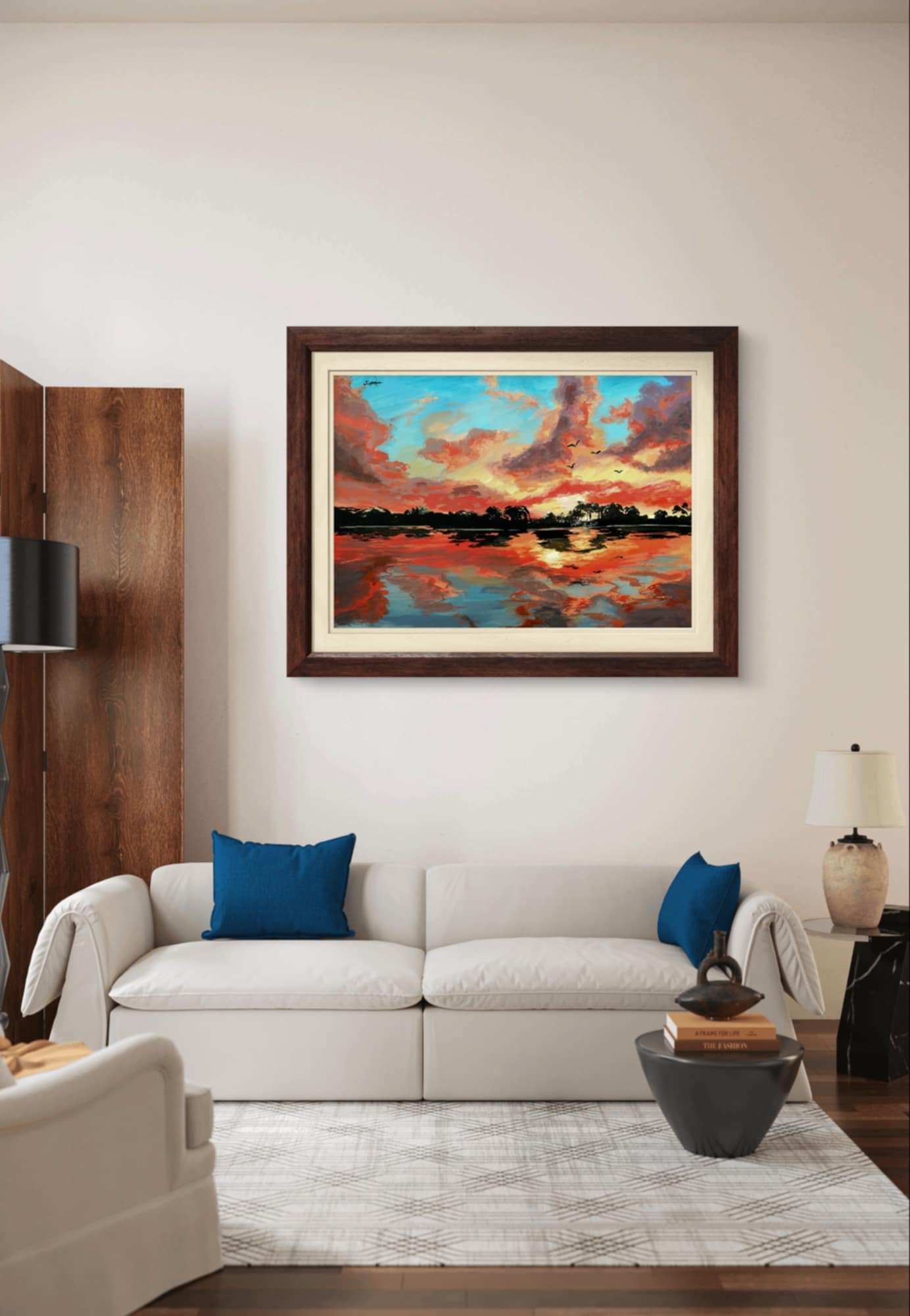 'Burning Skies' Print
