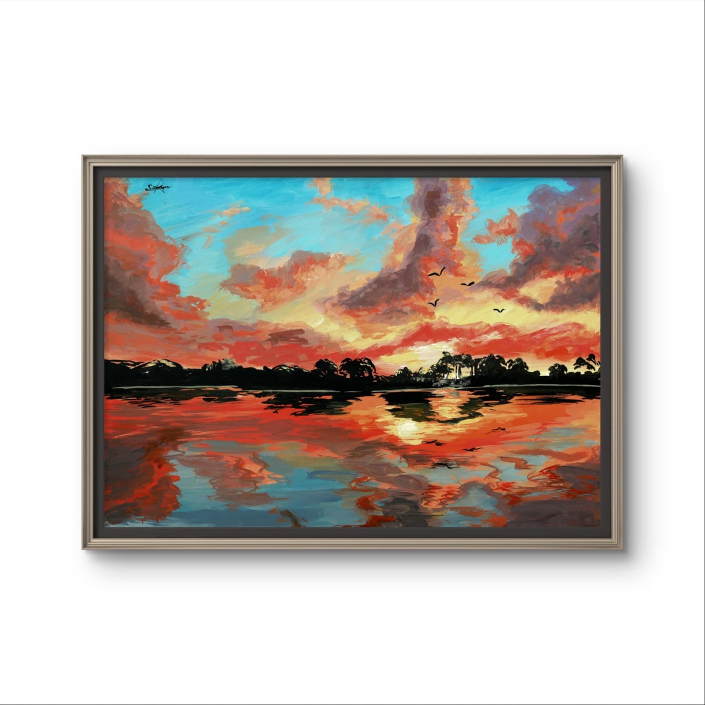 'Burning Skies' Print
