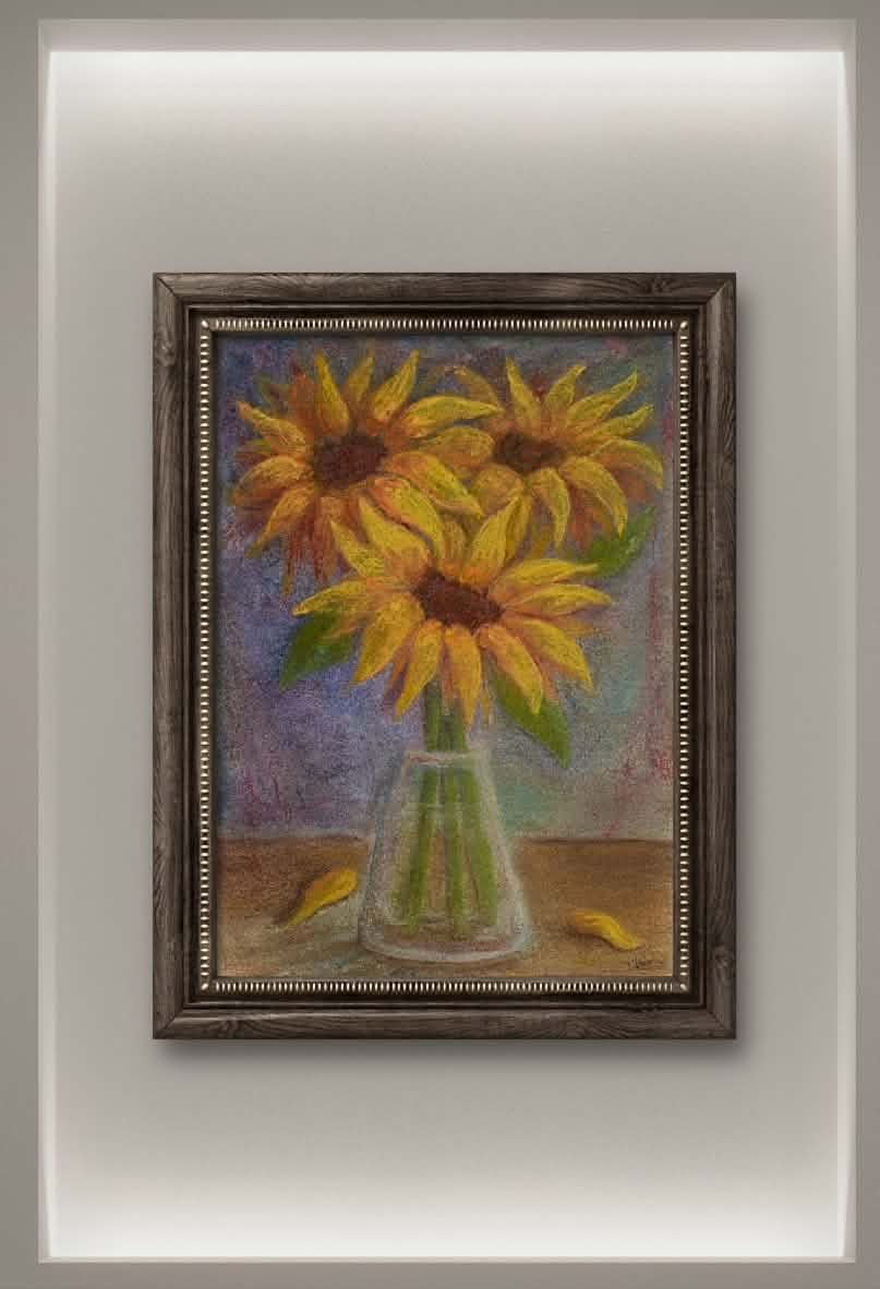Sunflower Vase